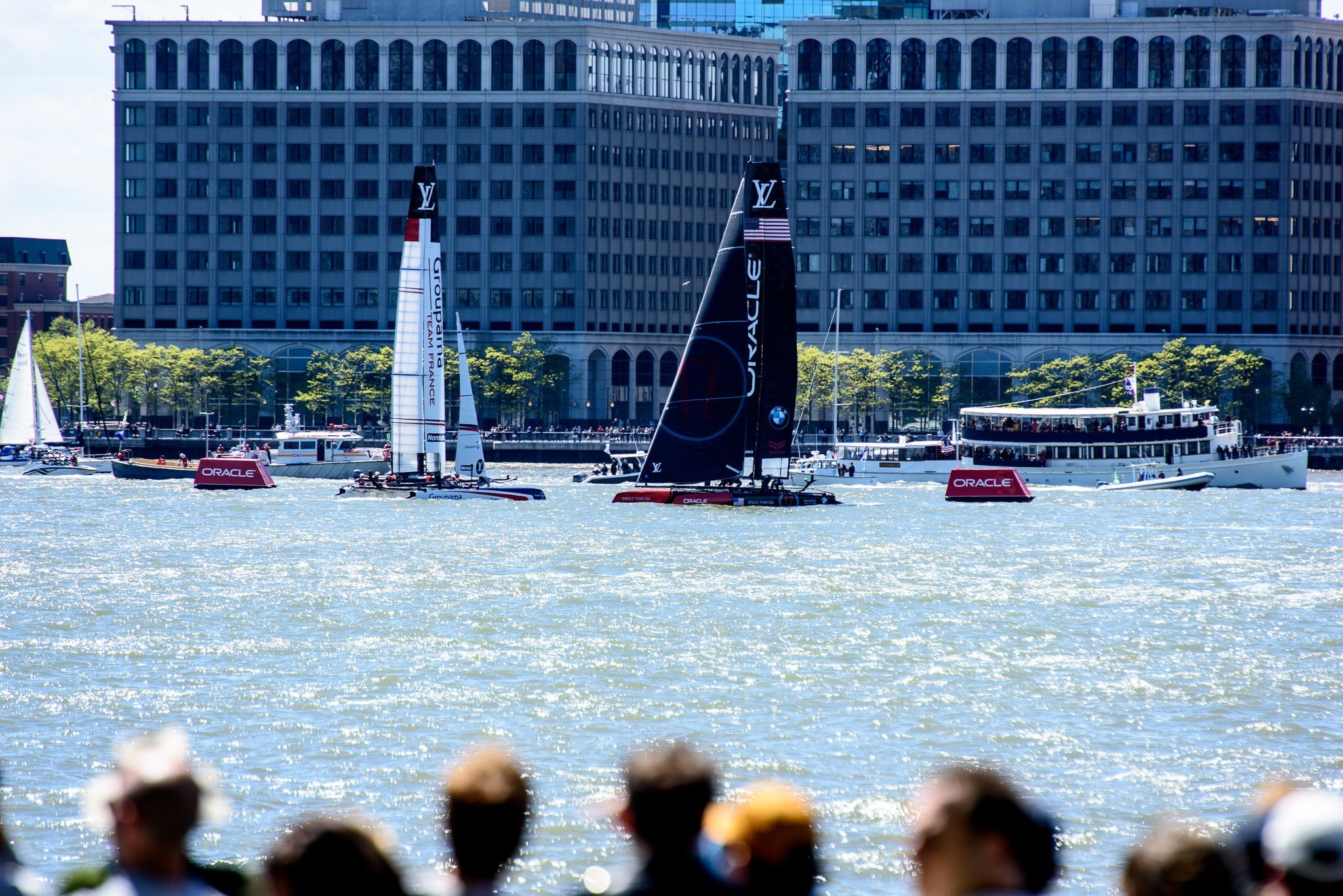 Oracle and team France America's Cup