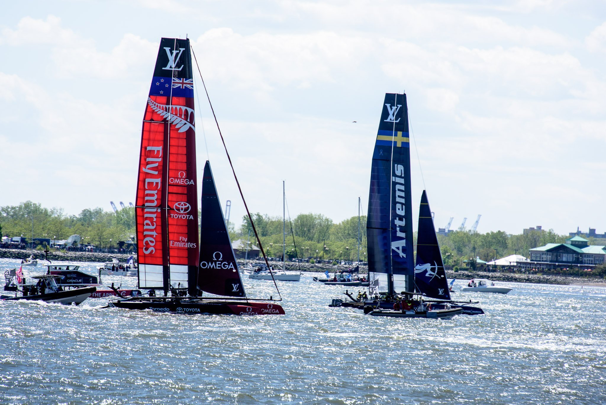 Fly Emirates and Artemis America's Cup