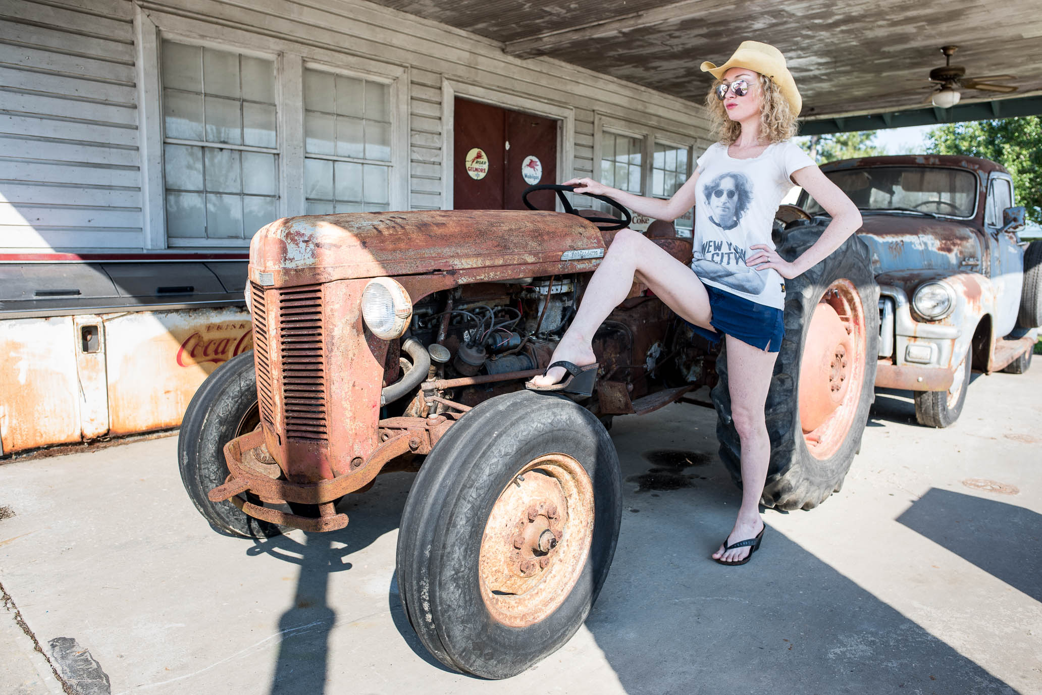 SuzyMae, vintage tractor