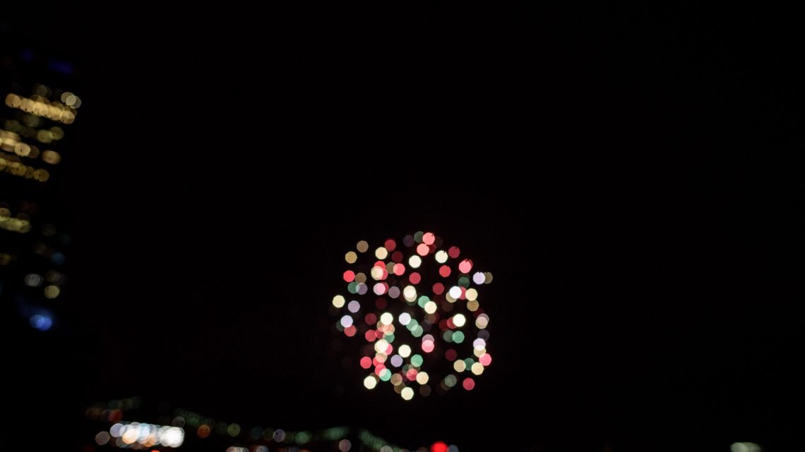 fireworks in the east river