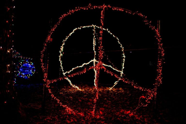 Trail of Lights, peace