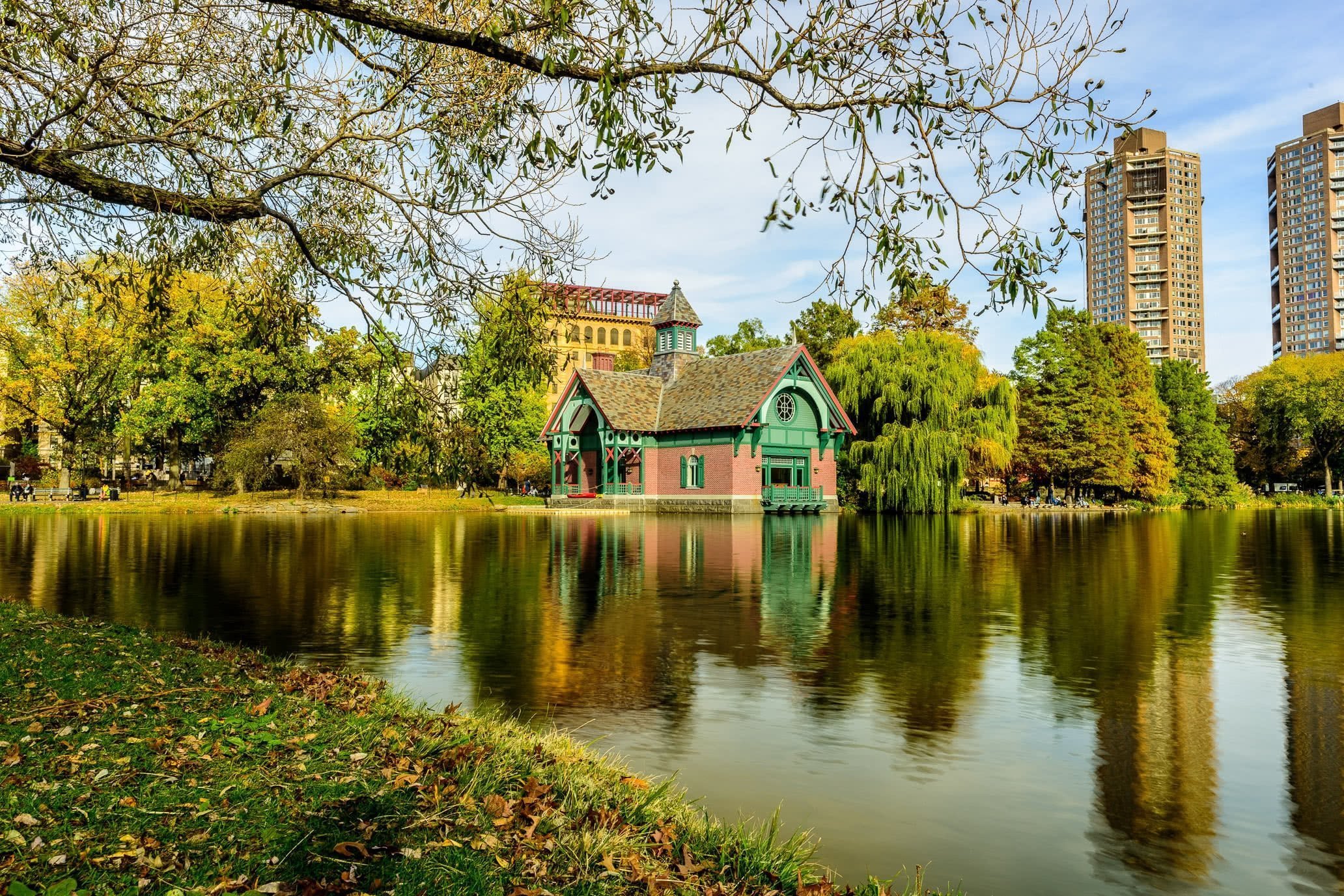 Central Park, Harlem Meer and Charles A. Dana Discovery Center