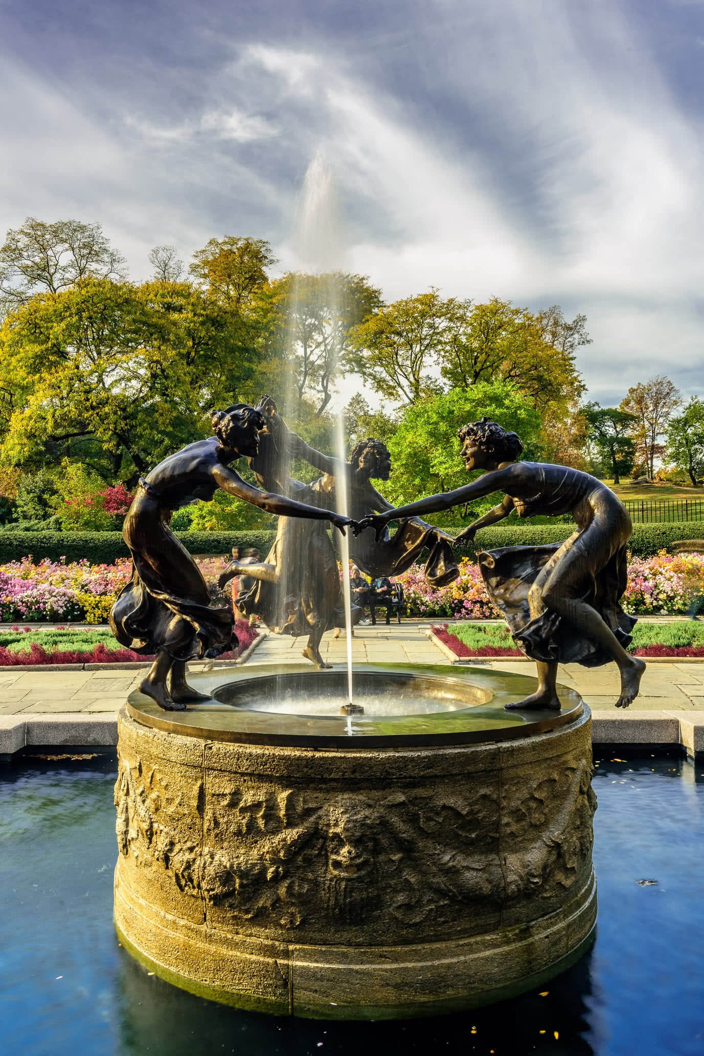 Central Park Conservatory Garden and Untermyer Fountain