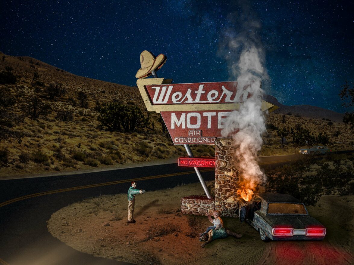 Western Motel Night