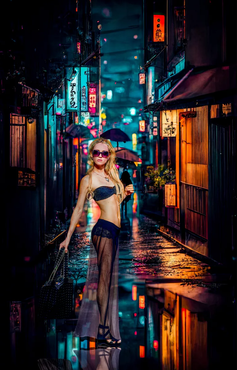 Tokyo Alley as envisioned by some ai, with SM